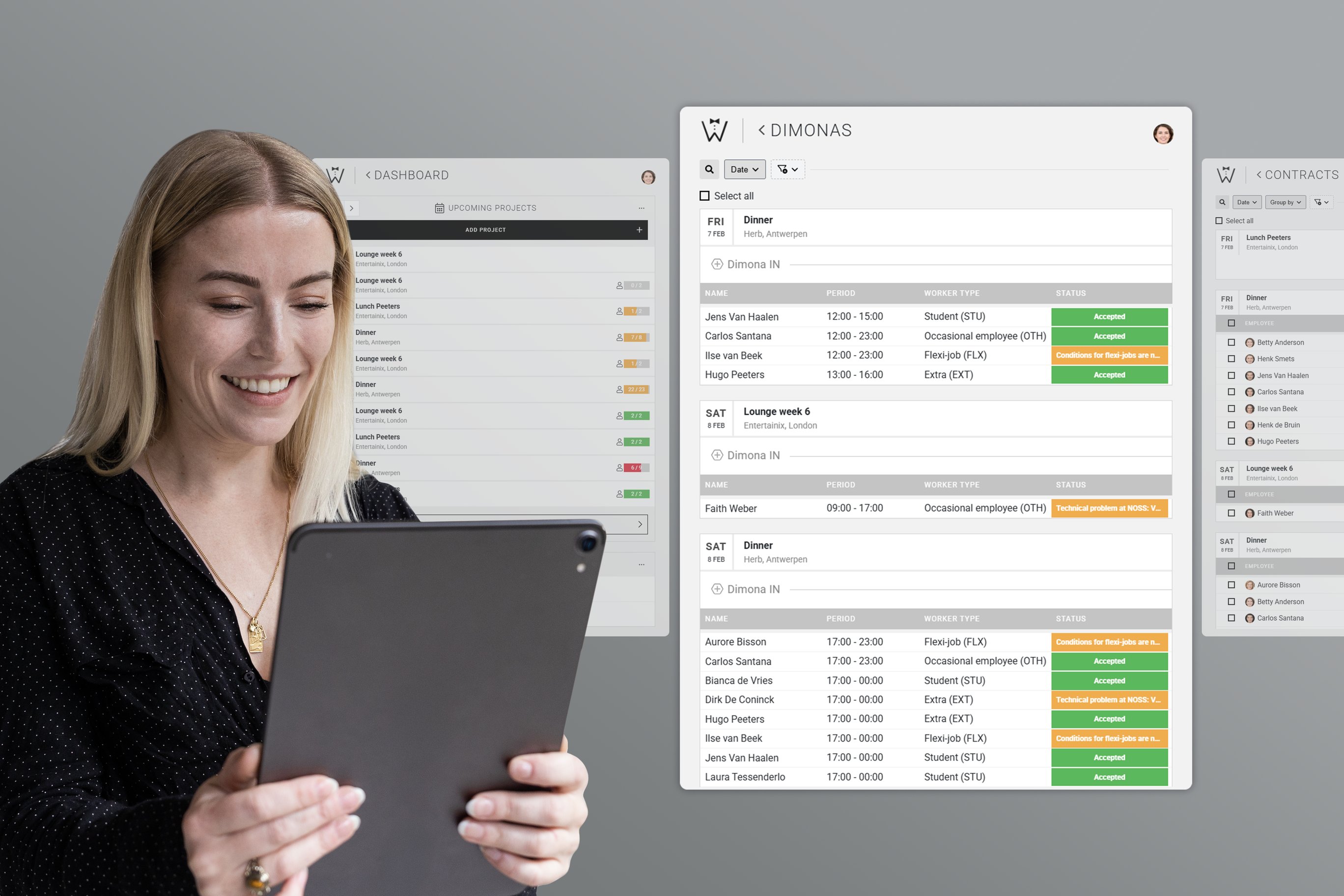Dé personeelsplanning software voor horeca & evenementen | CrewPlanner